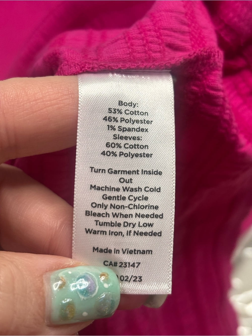 Talbots Pink Puff Short Sleeve Pucker Knit Top Size Large Textured New Everyday - Picture 6 of 7